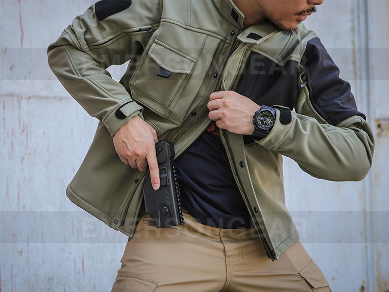 Куртка Emersongear Triple Tech Tactical Soft Shell «Armored Rhino»