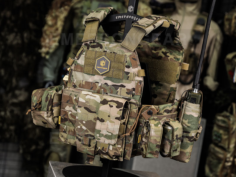 Военный тактический жилет Emersongear LBT 6094A с 3 сумками