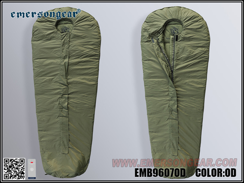 Спальный мешок EmersonGear Blue Label «Cold Peak» Polar