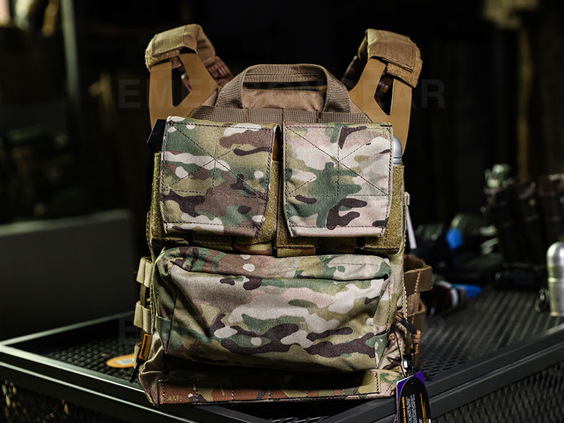 Тактический жилет Emersongear на задней панели с молнией для AVS JPC2.0 CPC