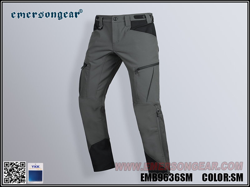 Брюки из мягкой ткани EmersonGear Blue с лейблом «Пеликан»