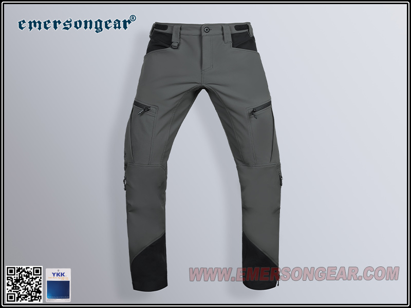 Брюки из мягкой ткани EmersonGear Blue с лейблом «Пеликан»