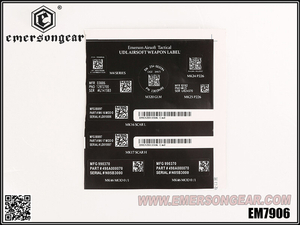 EmersonGear AORSOFT WENPON LABEL