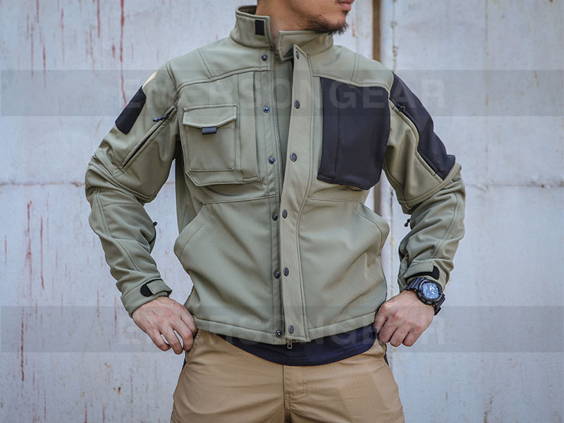 Куртка Emersongear Triple Tech Tactical Soft Shell «Armored Rhino»