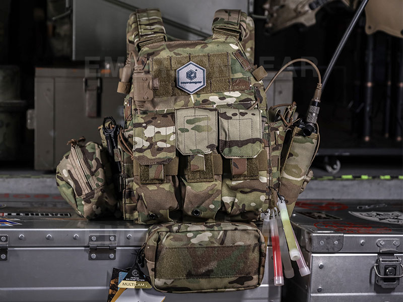 Военный тактический жилет Emersongear LBT 6094A с 3 сумками