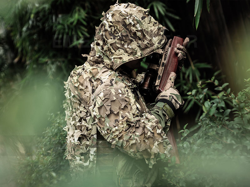 Легкий камуфляжный штурмовой Ghillie Emersongear